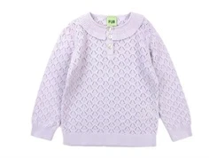 FUB bluse pointelle ametyst